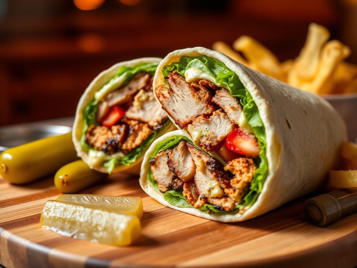 Chicken wrap